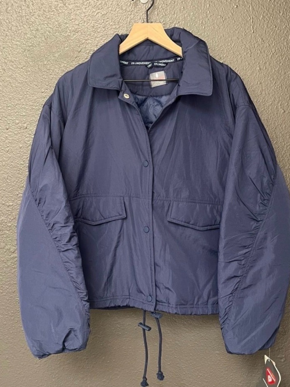 FP Movement by Free People Women's Off The Bleachers Coaches Jacket -NWOT M - Picture 4 of 5